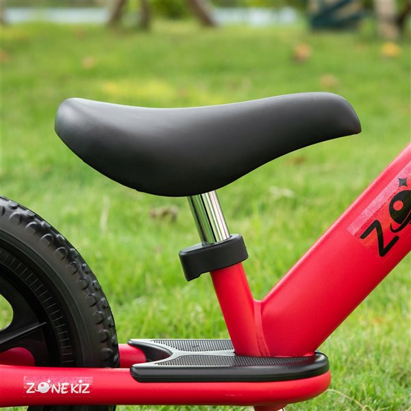 Qaba Red Balance Bike with Adjustable Seat and Handlebar