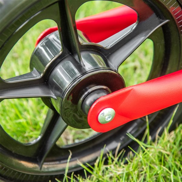 Qaba Red Balance Bike with Adjustable Seat and Handlebar