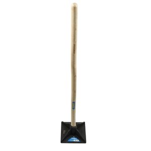 ProYard 8-in x 8-in Hand Tamper with Wood Handle