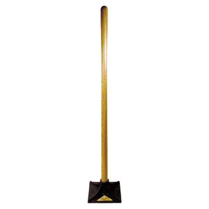 ProYard 10-in x 10-in Hand Tamper with Wood Handle
