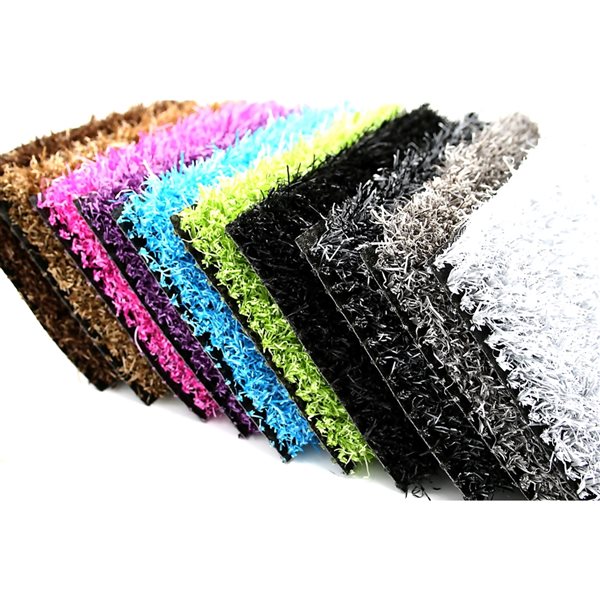 Trylawnturf Diamond 13-ft x 20-ft Synthetic Grass - Purple 2-Tone