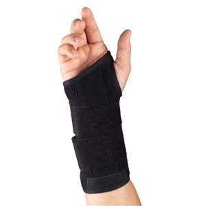 OTC Select Extra Small Black Right Wrist Splint