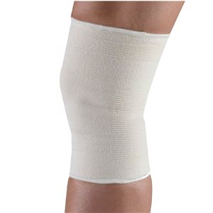 OTC White Medium Pullover Ortho Wrap Knee Pad