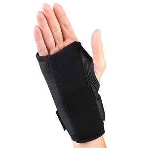 OTC Extra Small Black Night Right Wrist Splint