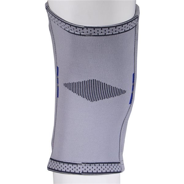 Champion Blue/Grey Medium Ortho Wrap Compression Sleeve with Flexibles Stays