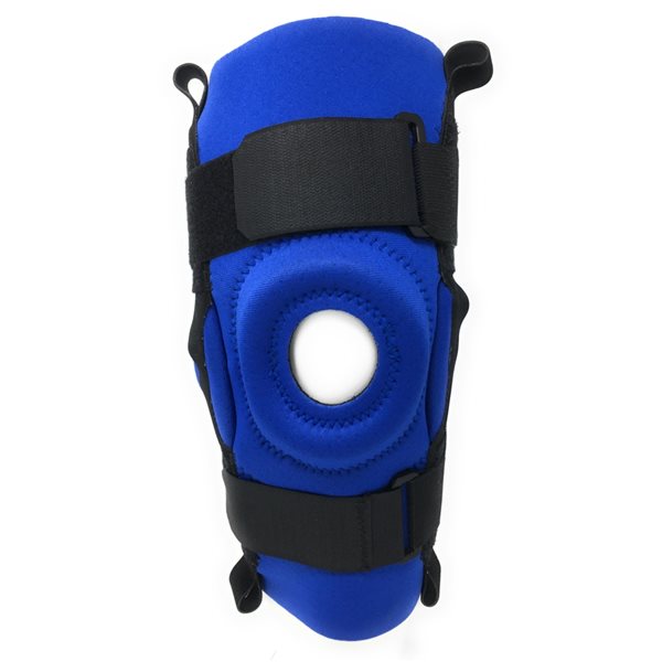 Champion Blue Large Neoprene Stabilizer Knee Pad with Hinged Bars