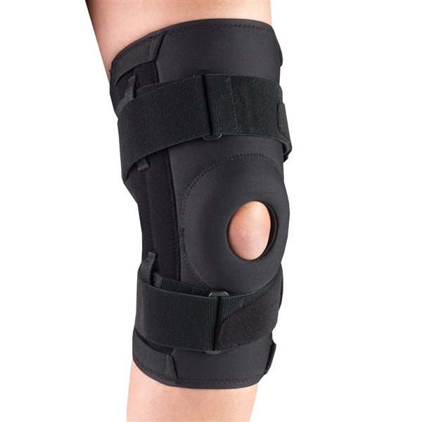 OTC Black Extra Small Orthotex Stabilizer Knee Pad and Spiral Stays