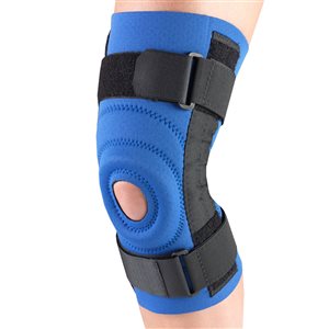 OTC Black/Blue Small Neoprene Stabilizer Knee Pad with Spiral Stays