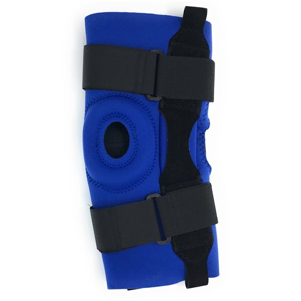 Champion Blue Medium Neoprene Stabilizer Knee Pad with Hinged Bars