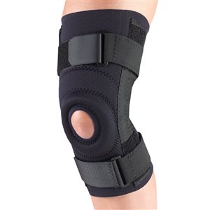 OTC Black 2X-Large Neoprene Stabilizer Knee Pad and Spiral Stays