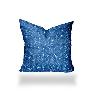 Joita Home Atlas Soft Royal Square 24-in x 24-in Pillow Sewn Closed
