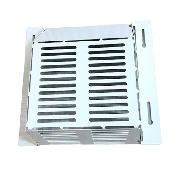 Wallecover 10-in x 11-in White Screw-On Mount Condo Vent Cover