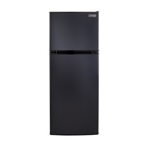 Unique Off-Grid Black 10.3-cu ft 290-L Standard-Depth Top-Freezer Solar Powered Refrigerator