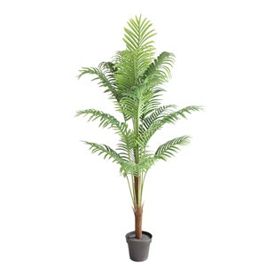 Hudson Home 70.87-in Green Artificial Palm Tree