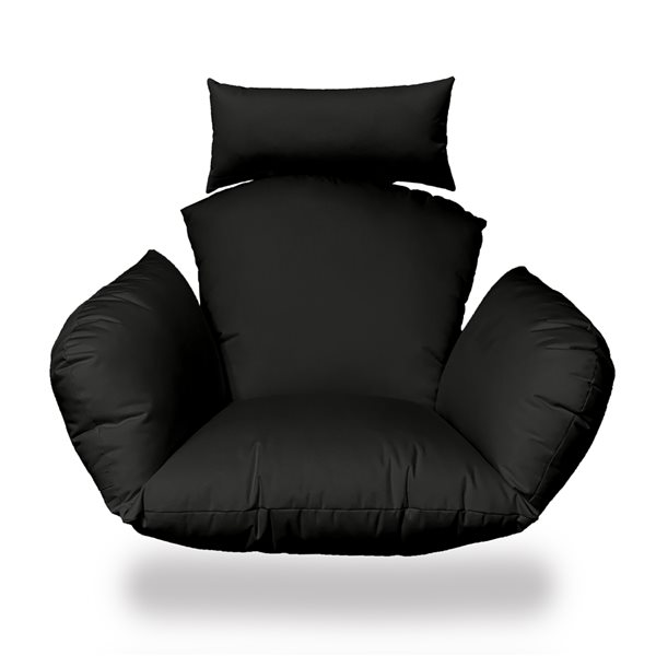 Joita Home Black Patio Chair Replacement Cushion EOMZ0000310A | RONA