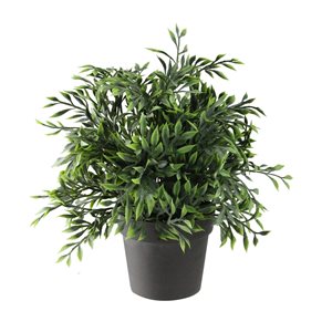 Northlight 10-in Green Potted Artificial Foliage Plant