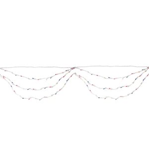 Sienna 6-ft 105-Light Incandescent Constant Red/White/Blue Indoor/Outdoor Fourth of July String Lights
