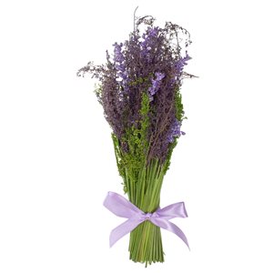 Northlight 12-in Purple/Green Artificial Lavender Bouquet