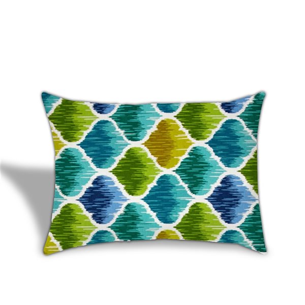 Joita Home Elpaso Nights 18-in x 18-in Square Indoor/Outdoor Zippered Pillow Cover with Insert - Set of 6