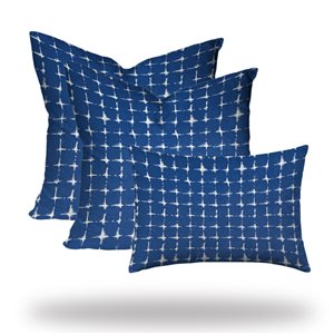Joita Home Flashitte 20-in x 20-in Square Lumbar Pillow Zipper Cover - Set of 3