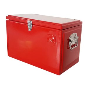 Permasteel Red 19.9-L Insulated Portable Personal Cooler