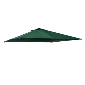 Outsunny 10-ft x 10-ft Green Gazebo Replacement Canopy Top