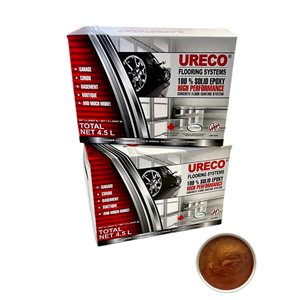 Ureco 2-part Metallic Copper High-gloss Garage Floor Kit