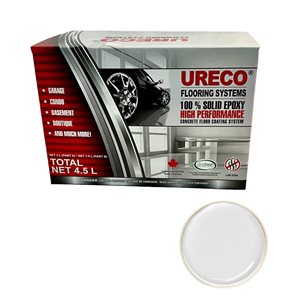 Ureco 2-part Clear High-gloss Garage Floor Kit