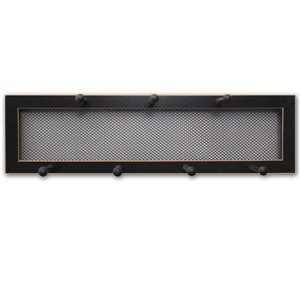 Trendy Decor 4 U 7-in 26-in 7-Peg Mug Rack with Black Wood Frame