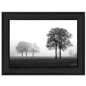 Trendy Decor 4 U 21-in x 15-in Together Again Printed Wall Art with Black Frame - 1-Piece
