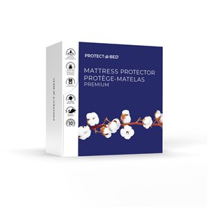 Protect-A-Bed Premium 14-in D Terry Cloth Twin Hypoallergenic Mattress Cover