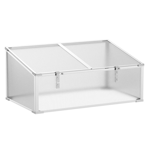 Outsunny 8.33-ft L x 4.42-ft W x 2.25-ft H Cold Frame