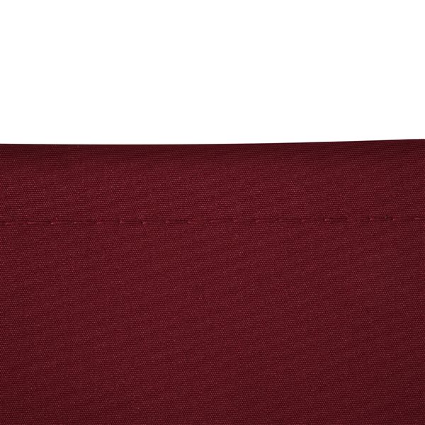 Outsunny 12-ft x 10-ft Retractable Wine Red Awning Fabric Replacement with UV Protection