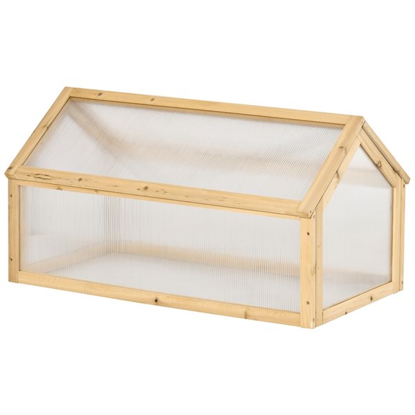 Outsunny 2.96-ft L x 1.71-ft W x 1.63-ft H Cold Frame