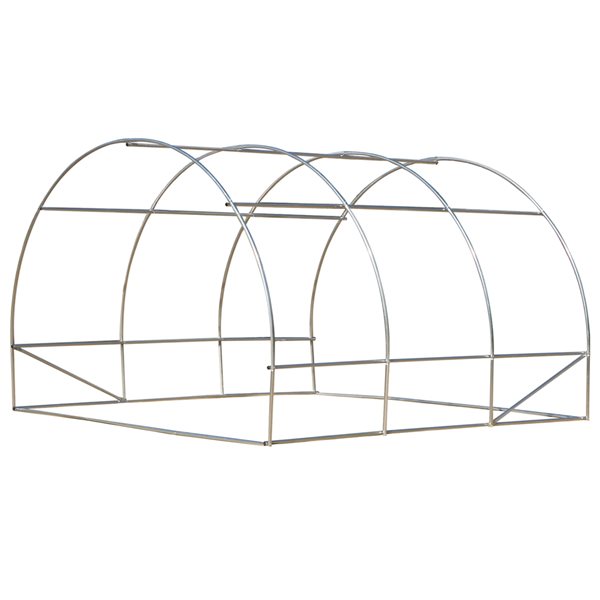 Outsunny 9.83-ft L x 9.83-ft W x 6.56-ft H High Tunnel