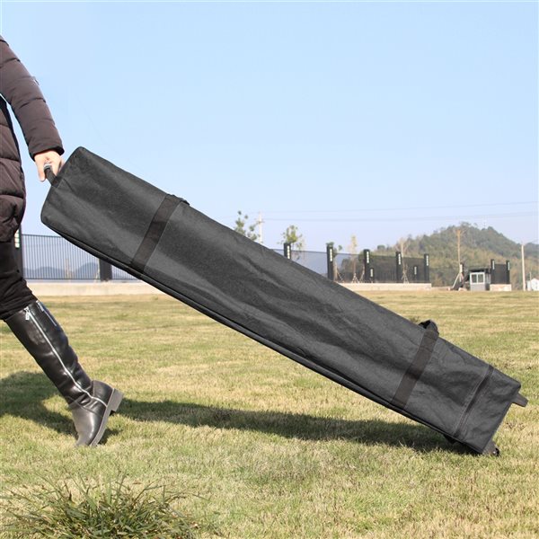 Outsunny 10-ft x 10-ft Blue Pop-Up Canopy with Carry Bag Included