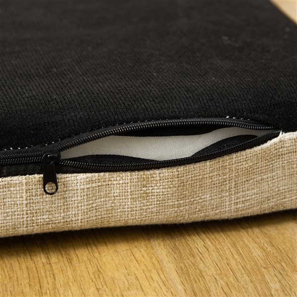 PawHut Light Grey Faux Linen/Sponge Modern Rectangular Dog Bed