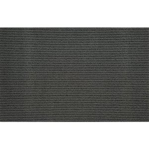 Tapis d'entrée Classic pour l'intérieur gris rectangulaire par Turin