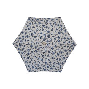 Parasol de style marché bleu de 84 po Bozanto