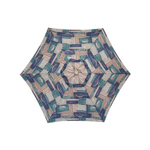 Bozanto 84-in Green Market Patio Umbrella