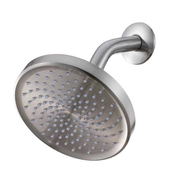 Image of Boyelliving | Brushed Nickel 1-Spray Shower Head 1.75 GPM (6.6 Lpm) | Rona