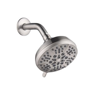 Boyelliving Brushed Nickel 5-spray Shower Head 1.75 GPM (6.6 LPM)