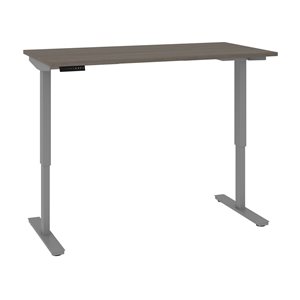 Bestar Universel 59.3-in Grey Contemporary/Modern Standing Desk