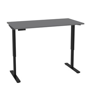 Bestar Universel 59.3-in Grey Modern/Contemporary Standing Desk