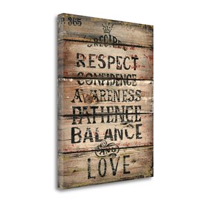 Tangletown Fine Art Life Recipe by Luis Sanchez 45-in x 35-in Canvas Print