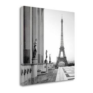 Tangletown Fine Art Frameless 20-in x 20-in "Tour Eiffel - 5" Canvas Print
