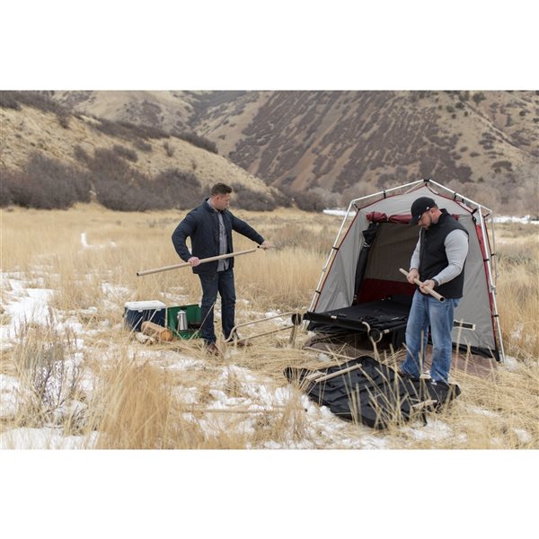 Disc-O-Bed 87.5-in Polyester Double Extra Large Bed with 2 Organizers