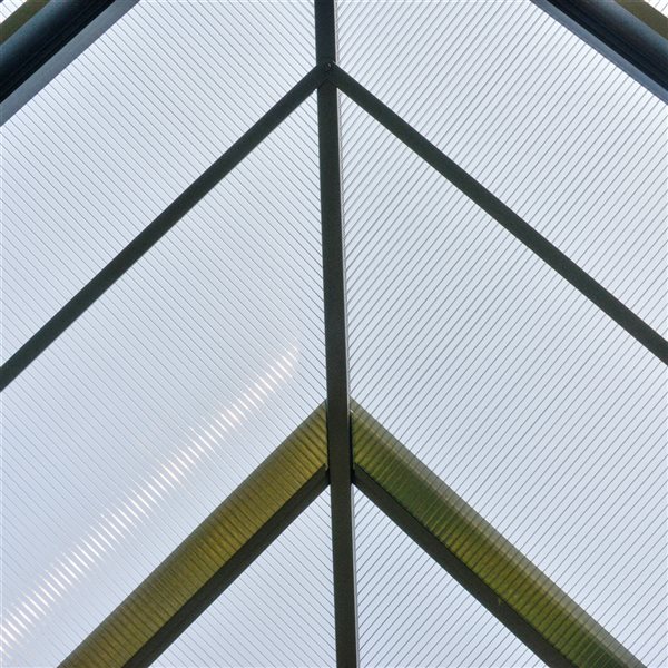 Outsunny 9.8-ft x 9.8-ft Charcoal Grey Gazebo with Curtains