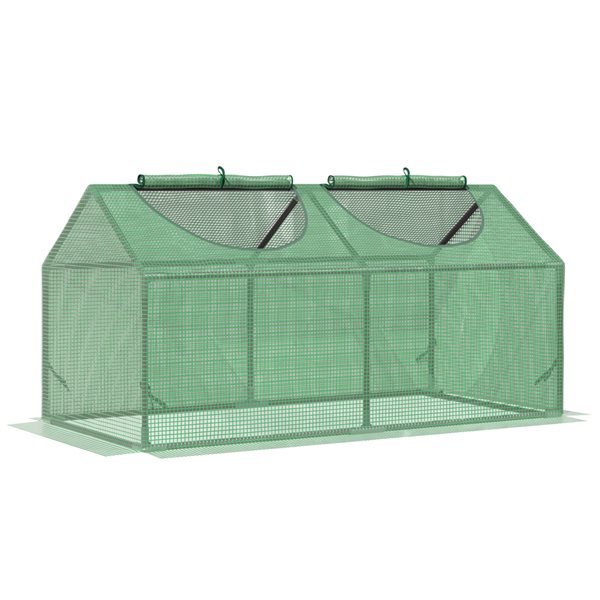 Outsunny 3.9-ft L x 2-ft W x 2-ft H Low Tunnel