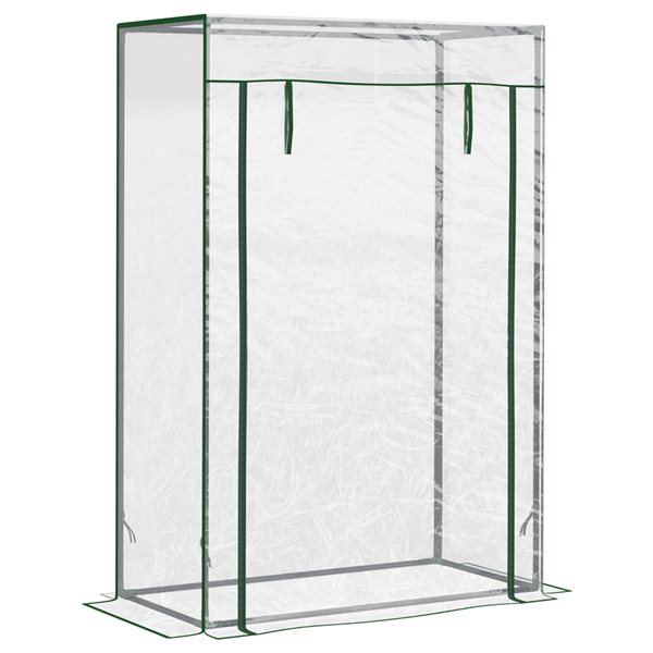 Outsunny 3.3-ft L x 1.6-ft W x 4.9-ft H Greenhouse